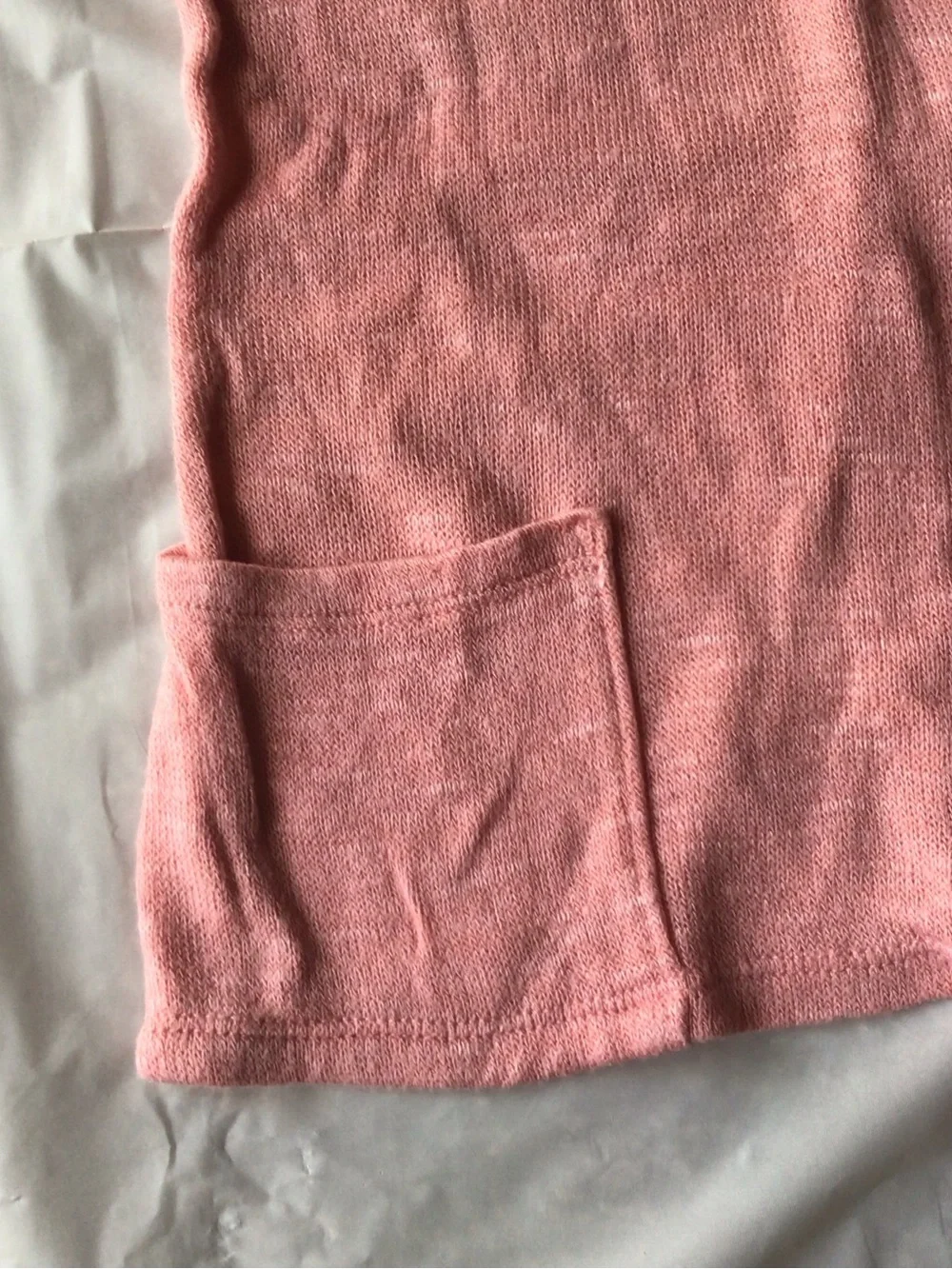 Old Navy Dusty Pink Girls Shirt with Front Pockets